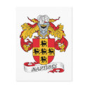 Martinez Family Crest postcards