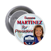 Martinez for President Great Seal Button