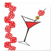 Martini Bar Poster posters