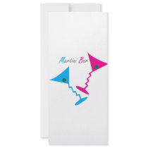 Martini Bar rack cards