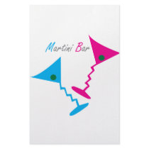 Martini Bar stationery