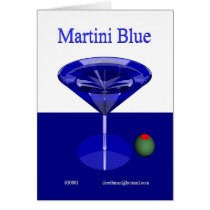 Martini Blue (card)
