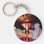 Martini Chess Keychain