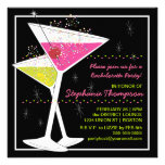 Martini Cocktail Bachelorette Party Invitation