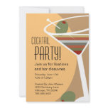 Martini Cocktail Party Invitations