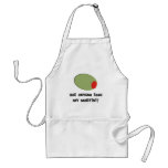 Martini Drinkers T-Shirts and Gifts Olive Design Aprons