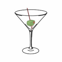Martini Embroidered Shirt embroidered shirts