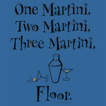 Martini - Floor t-shirts by JayJayJackson Martini - Floor t-shirts