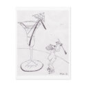 MARTINI FROG postcards by Eurythmia MARTINI FROG postcards