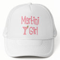 Martini Girl Hat by teeboutique Martini Girl Hat