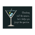 Martini Glass postcards by JaZilla Martini Glass postcards