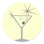 Martini Glass Stickers