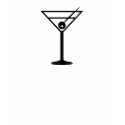 Martini Glass t-shirts