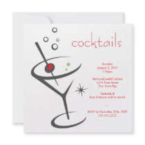 martini invitation