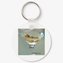 Martini keychains