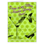 Martini Lounge Party cards