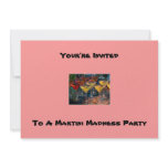 Martini Madness Party Custom Invitations