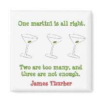 Martini Magnet by LisaDHV Martini Magnet