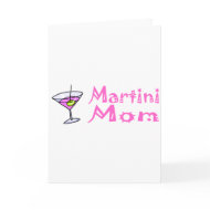Martini Mom card