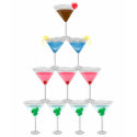 Martini Pyramid t-shirts