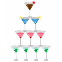 Martini Pyramid t-shirts