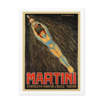 Martini Vermouth postcards