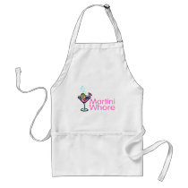 Martini Whore aprons