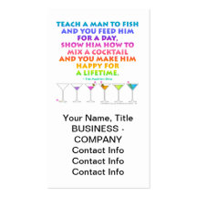 MARTINI ZEN - Happy for a Lifetime Business Cards