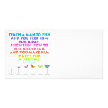 MARTINI ZEN - Happy for a Lifetime Photo Card