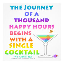 MARTINI ZEN - Happy Hour Invitation