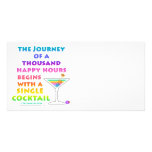 MARTINI ZEN - Happy Hour Journey Photo Card