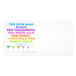 MARTINI ZEN - Plan for Happy Hour  Photo Card