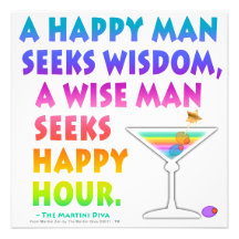 MARTINI ZEN: Wise Man Seeks Happy Hour Invitations