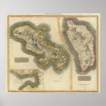 Martinico, Dominica Posters