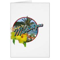 martinique2 greeting card