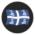 Martinique Flag Sticker