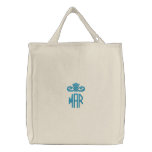"Martinis make you mean. Manhattans make you a mel Embroidered Bag