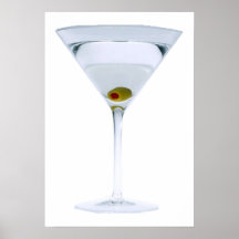 Martinis POSTER Print