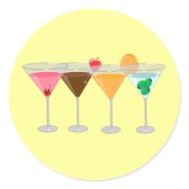 MARTINIS stickers by totallypainted MARTINIS stickers