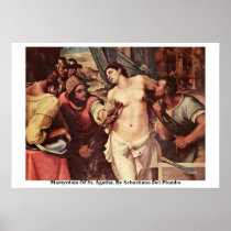 Martyrdom Of St. Agatha, By Sebastiano Del Piombo Posters