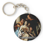Martyrdom Of St. Agatha Keychain