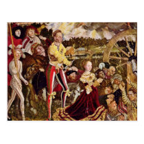 Martyrdom Of St. Catherine By Cranach D. Ä. Lucas Post Cards