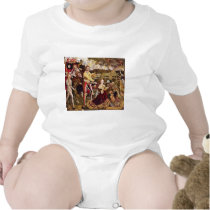 Martyrdom Of St. Catherine By Cranach D. Ä. Lucas Baby Bodysuit
