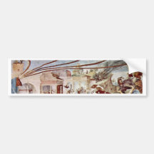Martyrdom Of St. Clare By Lotto Lorenzo (Best Qual Bumper Stickers