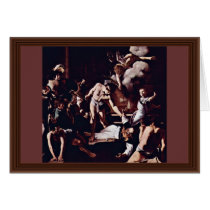 Martyrdom Of St. Matthew By Michelangelo Merisi Da Cards