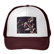 Martyrdom Of St. Matthew By Michelangelo Merisi Da Trucker Hat