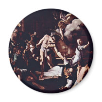 Martyrdom Of St. Matthew By Michelangelo Merisi Da Magnet