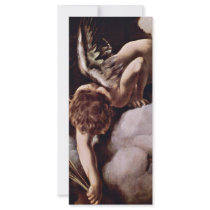 Martyrdom Of St. Matthew,  By Michelangelo Merisi Rack Card Template
