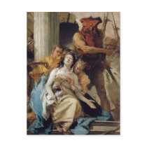 Martyrium der Heiligen Agathas center expired impl Post Card