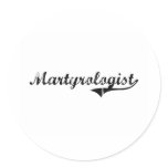 Martyrologist Professional Job Sticker